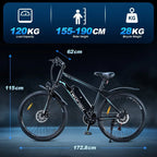 TWOFISH TF1 26" Electric Mountain Bike