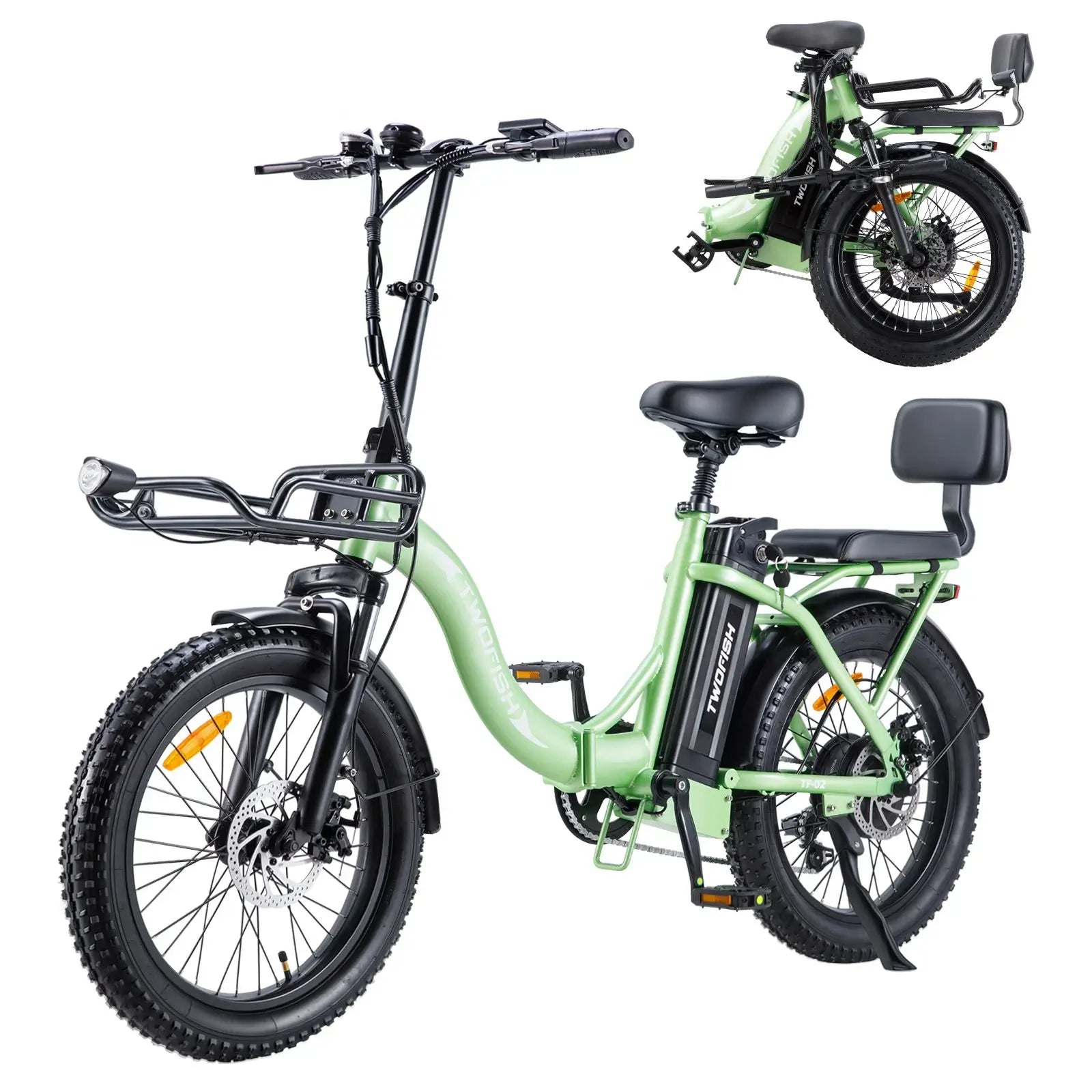 TWOFISH TF2 Electric Bike 20" Folding Electric Bikes