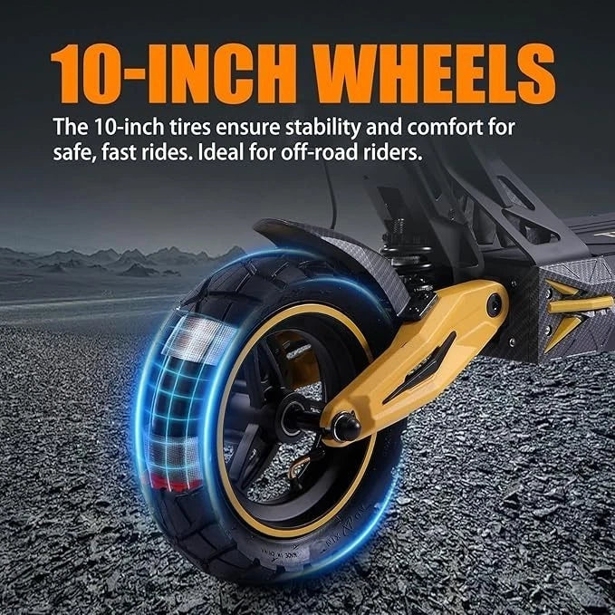 TWOFISH V2 MAX 10in Foldable Off Road Electric Scooter