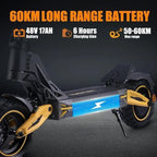 TWOFISH V2 MAX 10in Foldable Off Road Electric Scooter