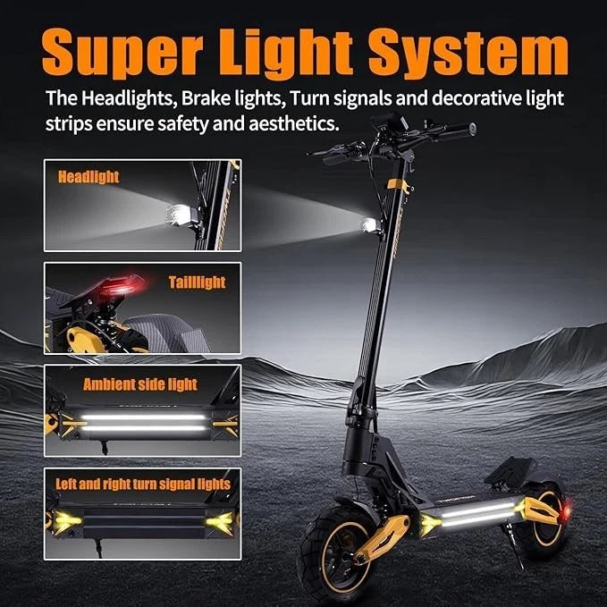 TWOFISH V2 MAX 10in Foldable Off Road Electric Scooter